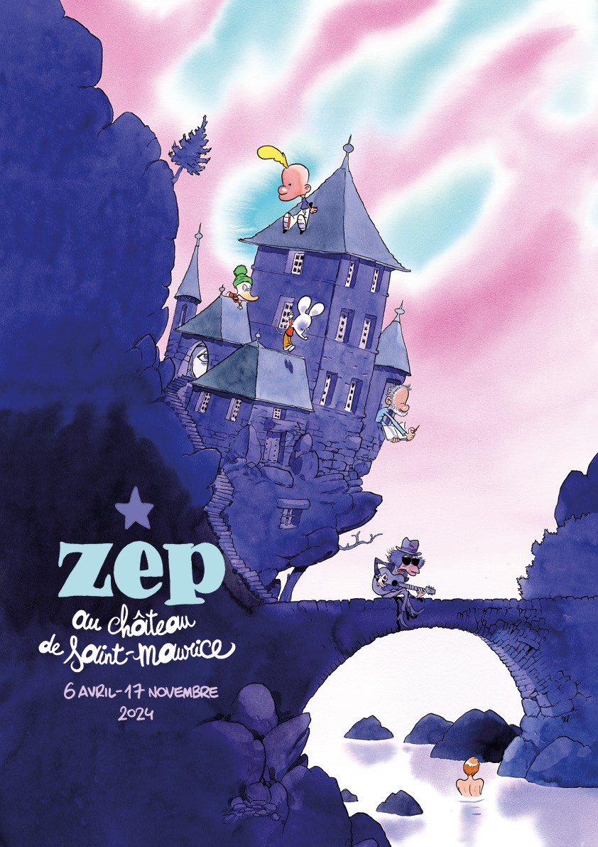 Culture : ZEP sera à l'honneur au Château de Saint-Maurice